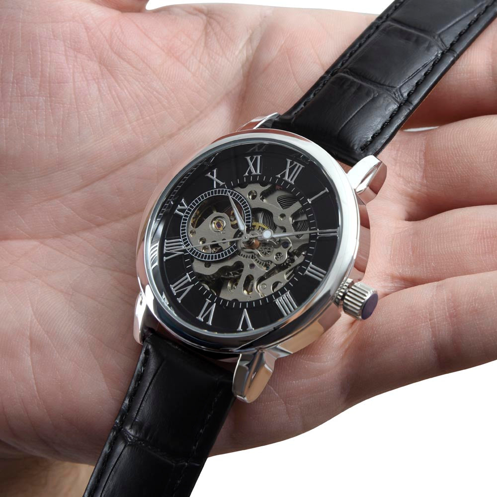 Men's Openwork Watch - Gift for Dad