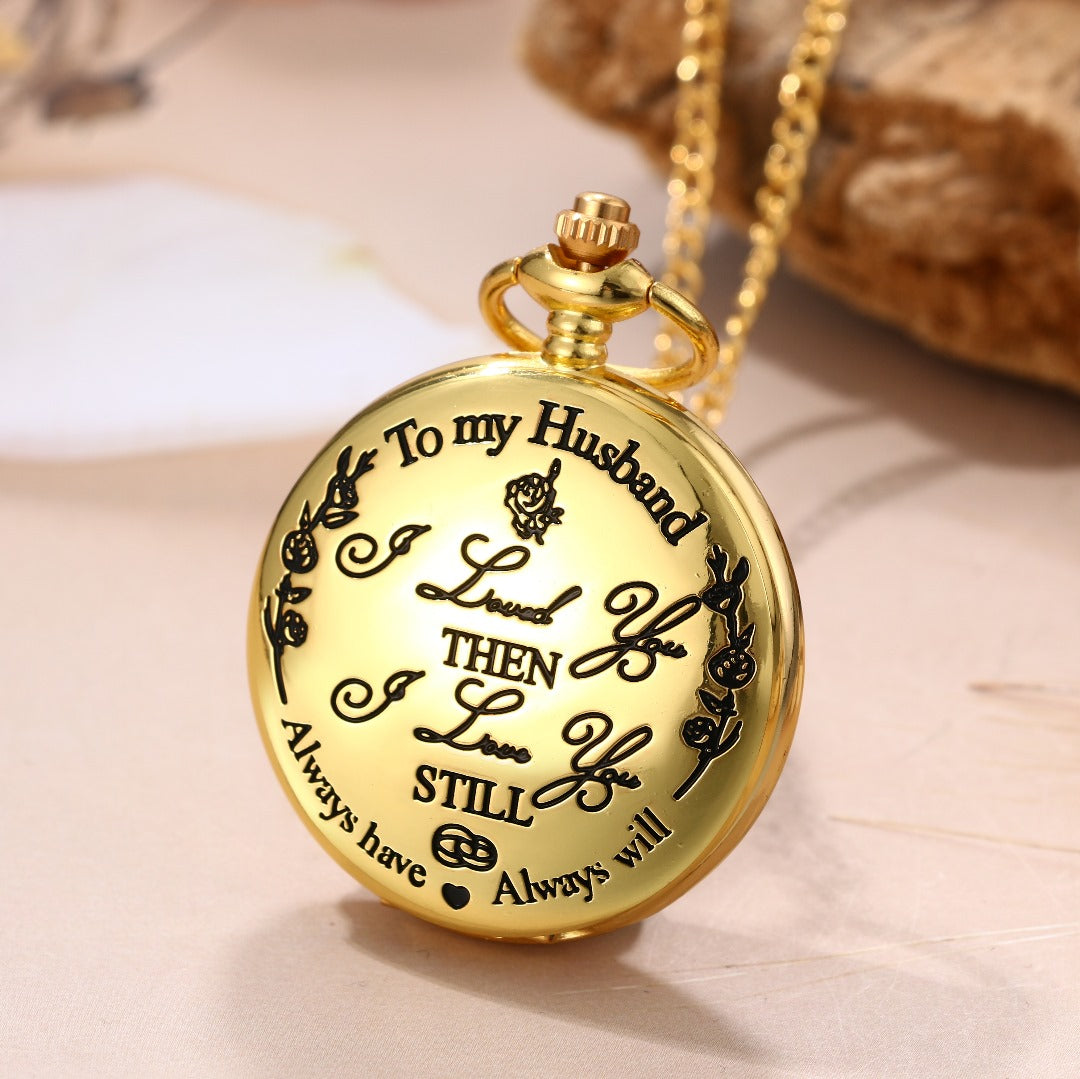 To My Husband - Luxury Pocket Watch