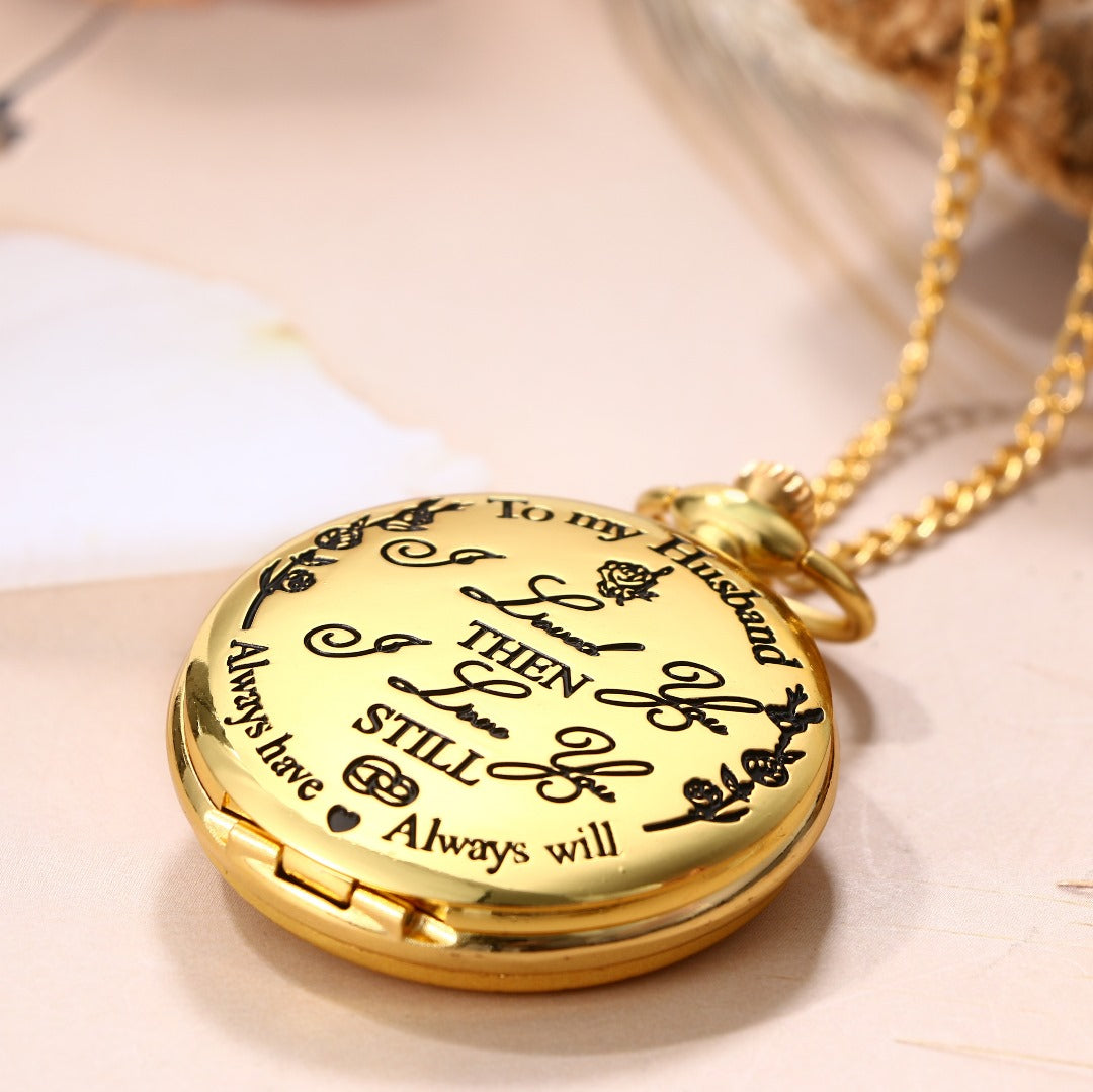 To My Husband - Luxury Pocket Watch