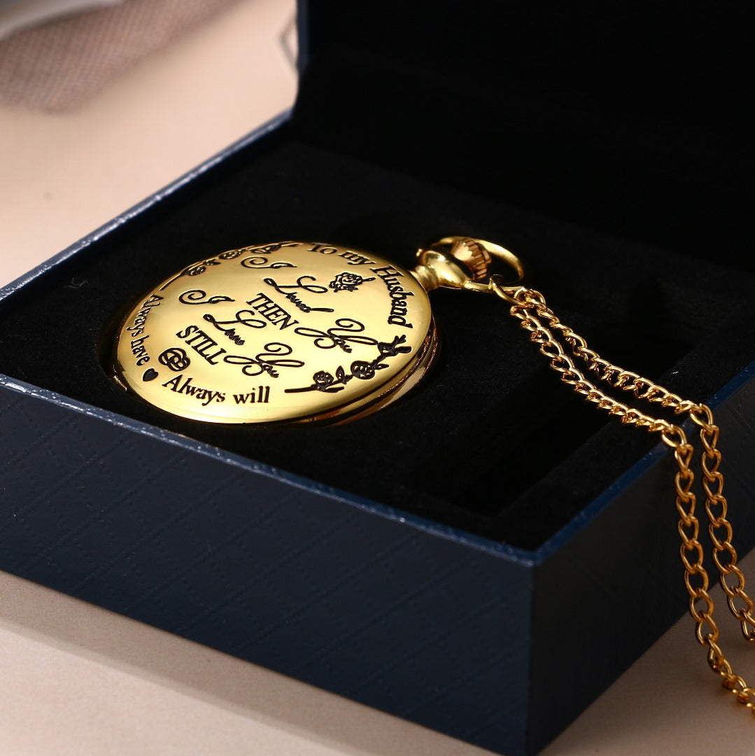 To My Husband - Luxury Pocket Watch