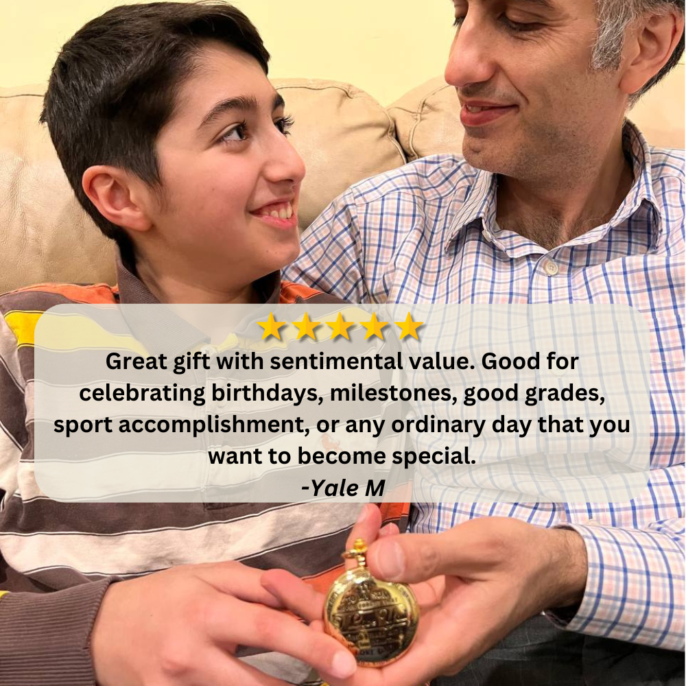 Special Gift For Son - Luxury Vintage Pocket Watch