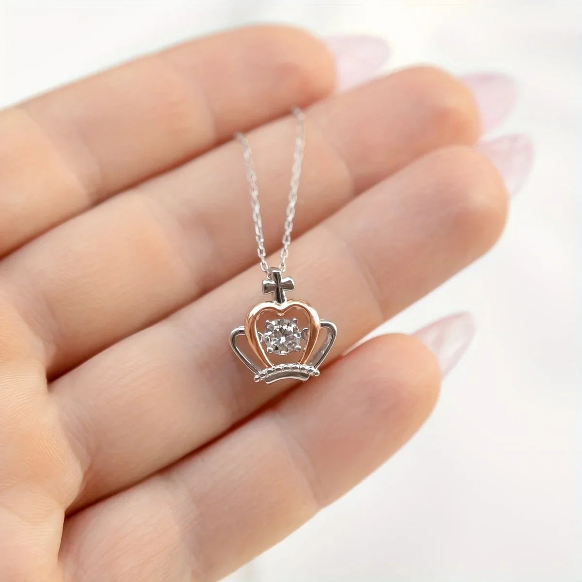 To My Wife - Crown Necklace - SS#012