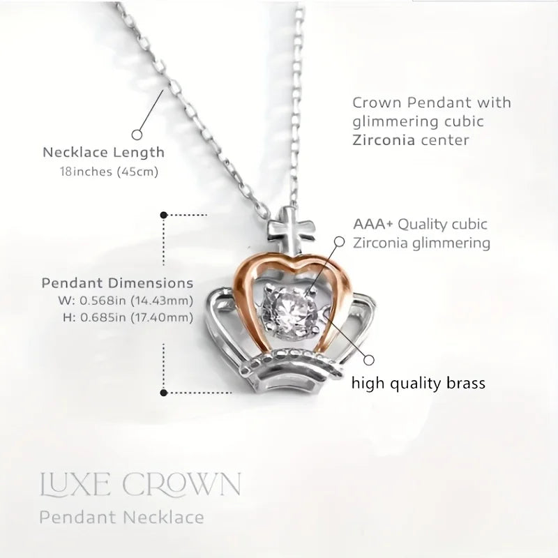 To My Wife - Crown Necklace - SS#012