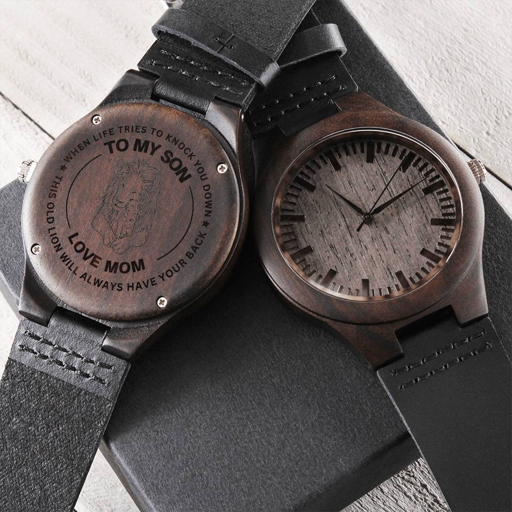 To my son - Love mom Luxury watch (02)