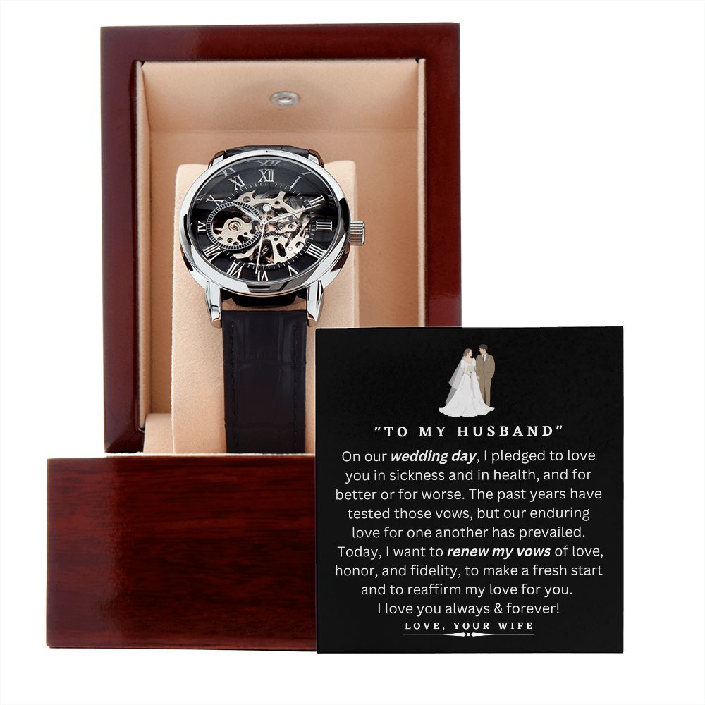 Renewal of Vows - Openwork Watch