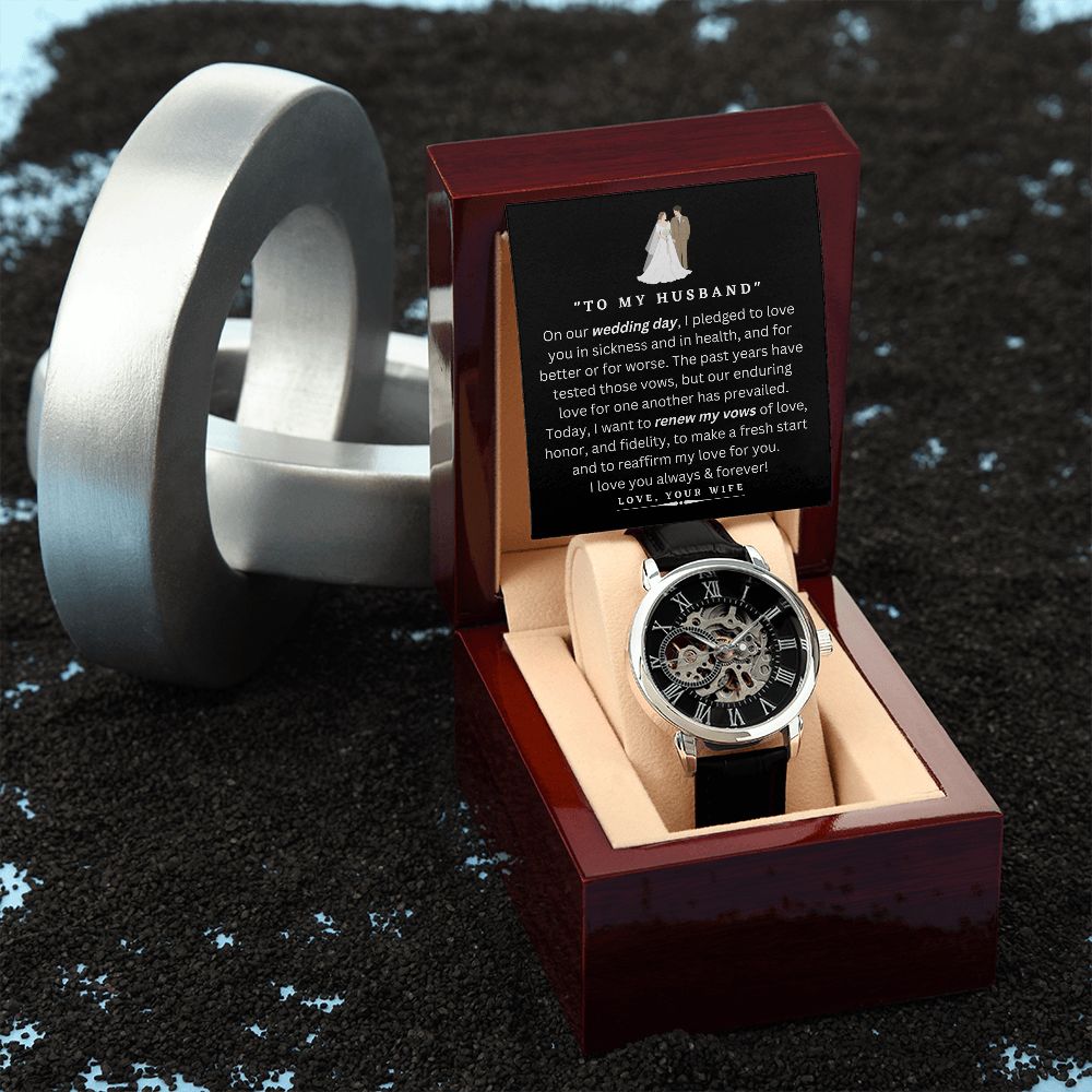Renewal of Vows - Openwork Watch