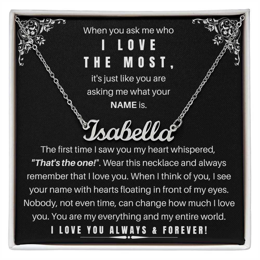 Personalized Name Necklace