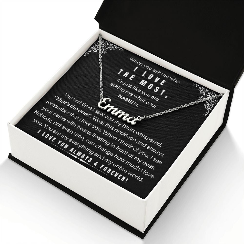 Personalized Name Necklace