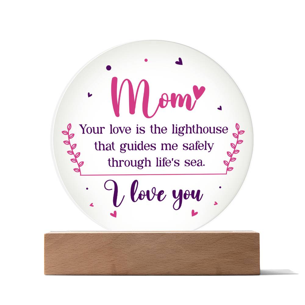 Special Gif for Mom - LED Acrylic Plaque