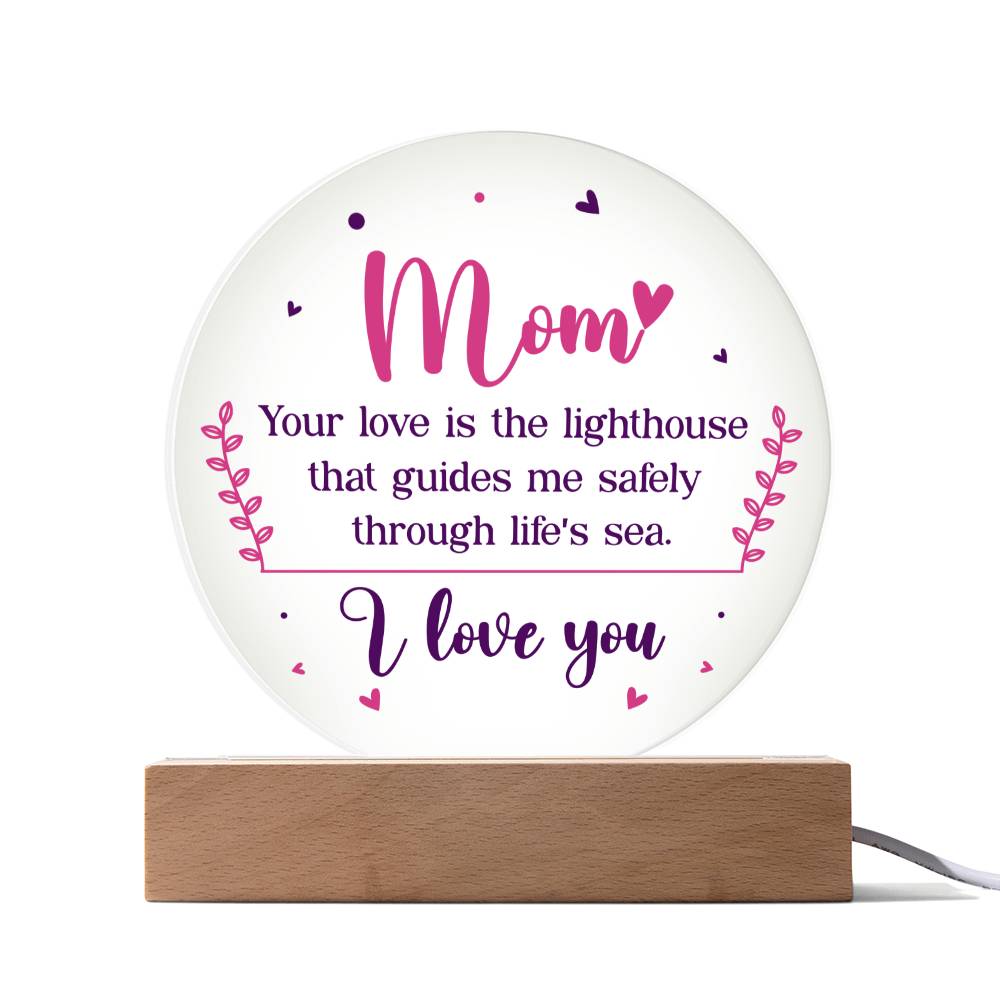 Special Gif for Mom - LED Acrylic Plaque