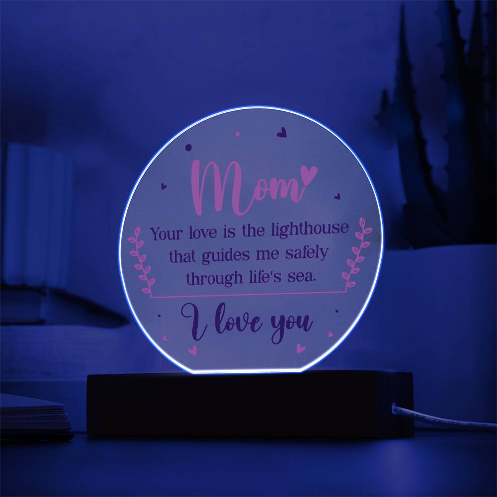 Special Gif for Mom - LED Acrylic Plaque