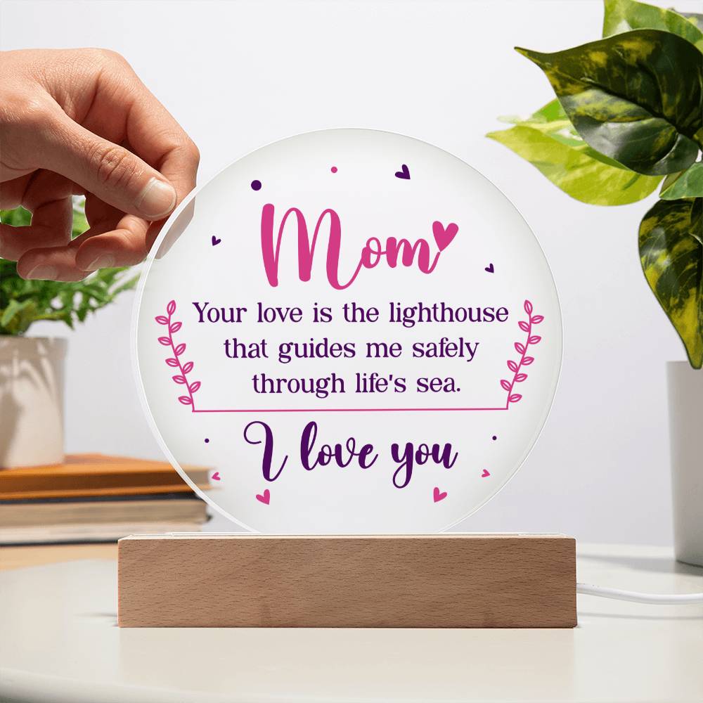 Special Gif for Mom - LED Acrylic Plaque