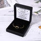 To My Daughter Luxury Infinity Heart Bracelet - SS#0601