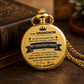 To My Grandson / From Grandpa - Luxury Vintage Pocket Watch Gift SS#2607