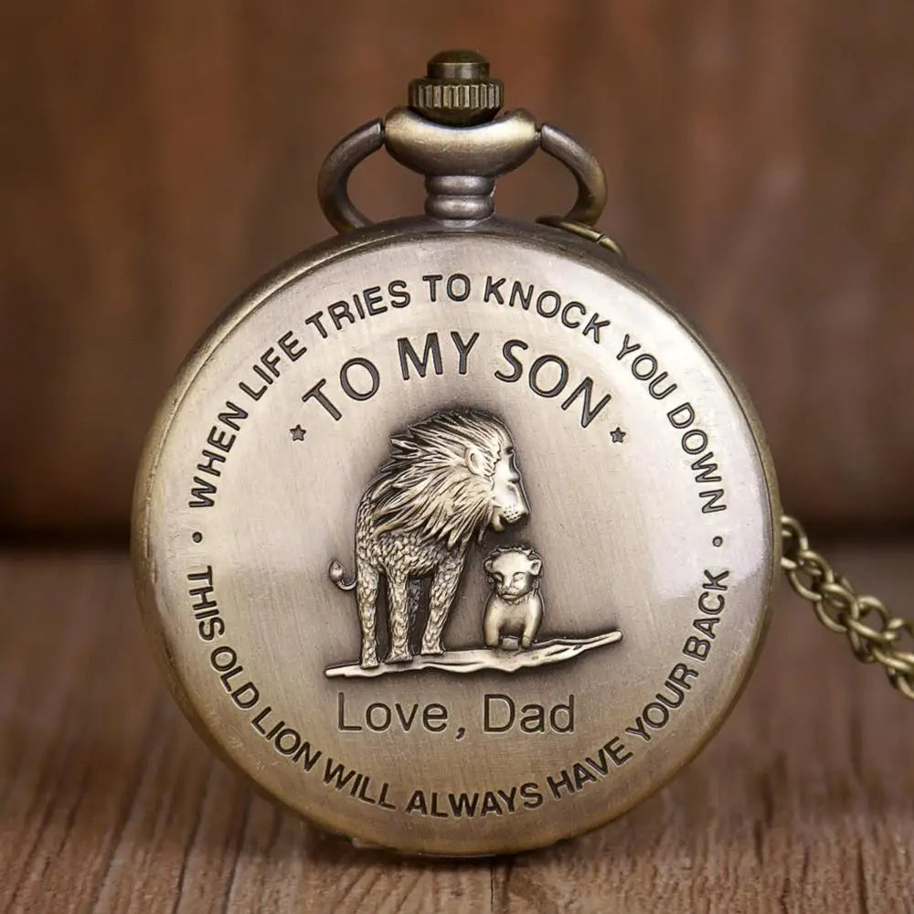 [ALMOST SOLD OUT] Special Gift For Son - Luxury Vintage Pocket Watch