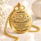 To My Grandson / From Grandpa - Luxury Vintage Pocket Watch Gift SS#2608