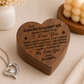 To My Granddaughter / Love Grandpa Luxury Wood Heart Necklace Gift #2610