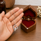 To My Daughter / Love Dad Luxury Heart Necklace Gift #2609