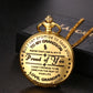 To Grandson / From Grandpa - Luxury Pocket Watch SS#15