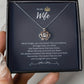 To My Wife - Crown Necklace - SS#012