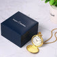 To My Grandson / From Grandpa - Luxury Vintage Pocket Watch Gift SS#2607
