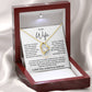 TO MY WIFE - FOREVER LOVE NECKLACE GIFT - SO#1526