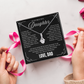 To My Daughter / From Dad - Luxury Alluring Beauty Necklace - SS#18