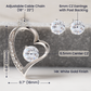 To My Daughter - Forever Love Neckalce With Free Zirconia Earrings