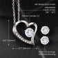 To my Beautiful Wife - Heart Necklace
