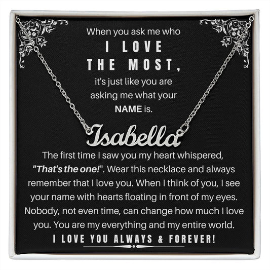 Personalized Name Necklace