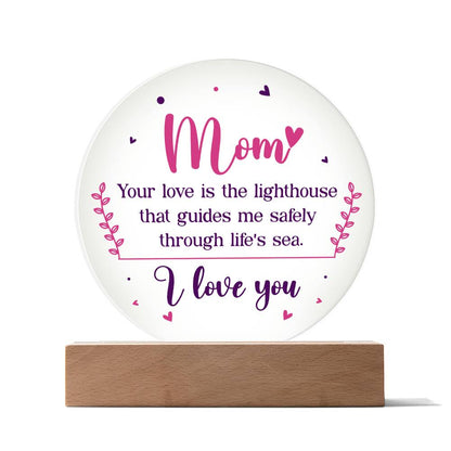 Special Gif for Mom - LED Acrylic Plaque