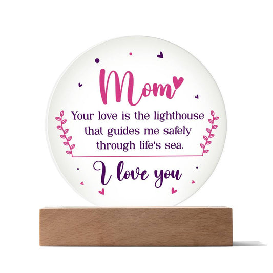 Special Gif for Mom - LED Acrylic Plaque