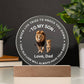 To My Son - Acrylic Plaque Gift - SO3120