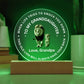 Special Gift For Granddaughter - LED  Acrylic Plaque - SO#1472