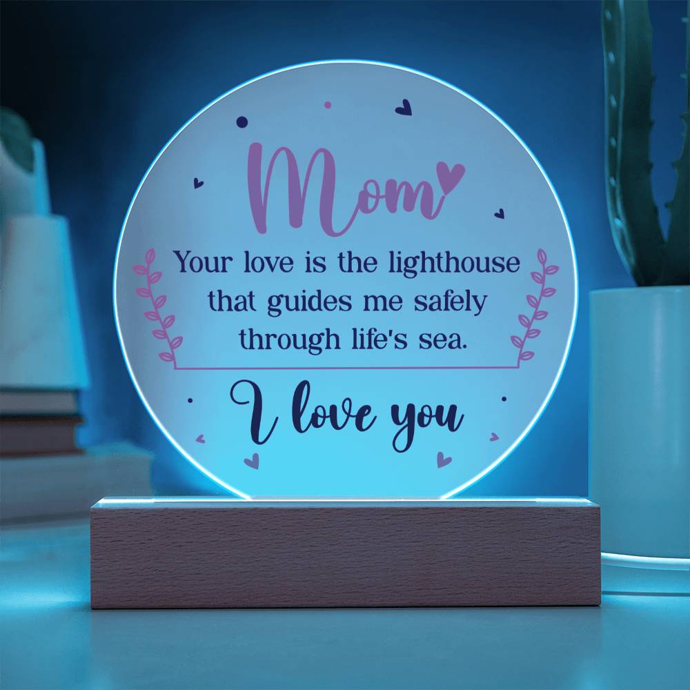 Special Gif for Mom - LED Acrylic Plaque