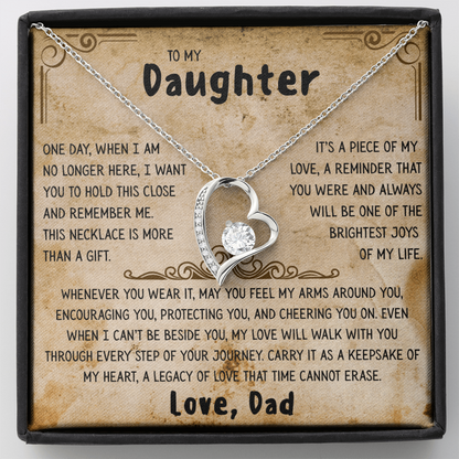 Daughter's Keepsake - Luxury Necklace Gift