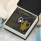 Gift for Daughter / From Dad - Heart Necklace SS#0693