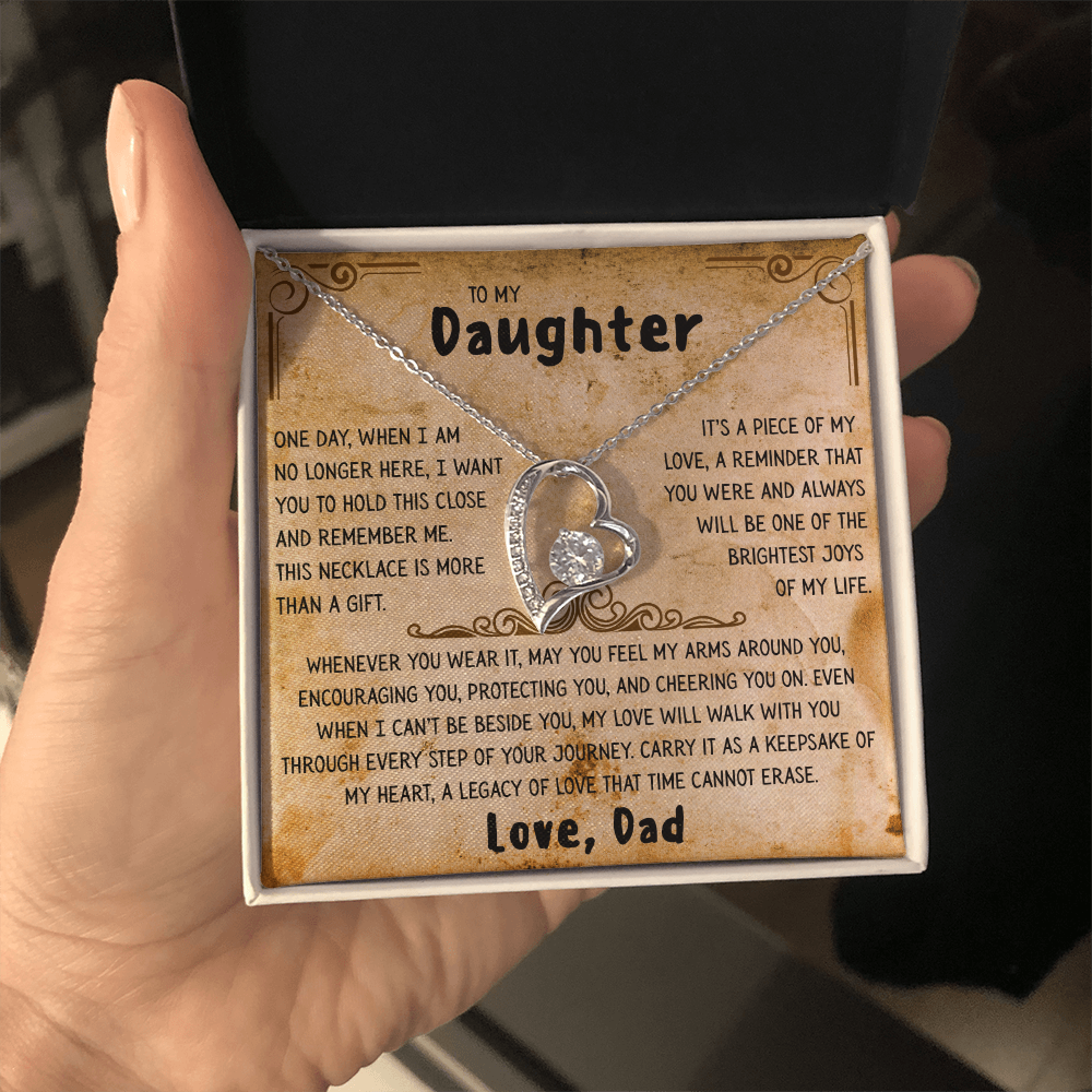 Daughter's Keepsake - Luxury Necklace Gift