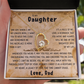 Daughter's Keepsake - Luxury Necklace Gift