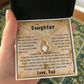 Daughter's Keepsake - Luxury Necklace Gift