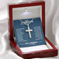 To Grandson / From Grandpa Artisan Cross Necklace - SO - 0041