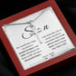 To My Son From Dad - Cross Necklace - SO02