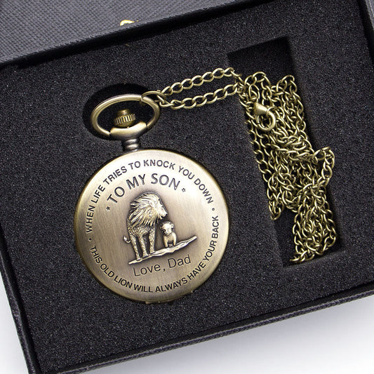 [ALMOST SOLD OUT] Special Gift For Son - Luxury Vintage Pocket Watch